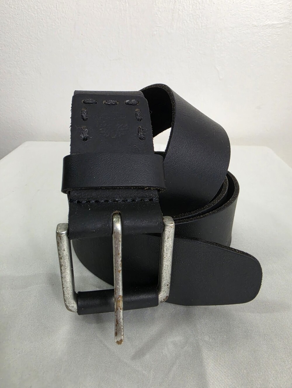 Timberland Classic Black Leather Men's Belt